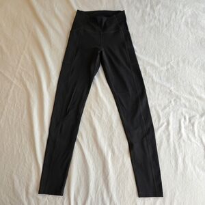 Girlfriend Collective XS Black Pocket Leggings
